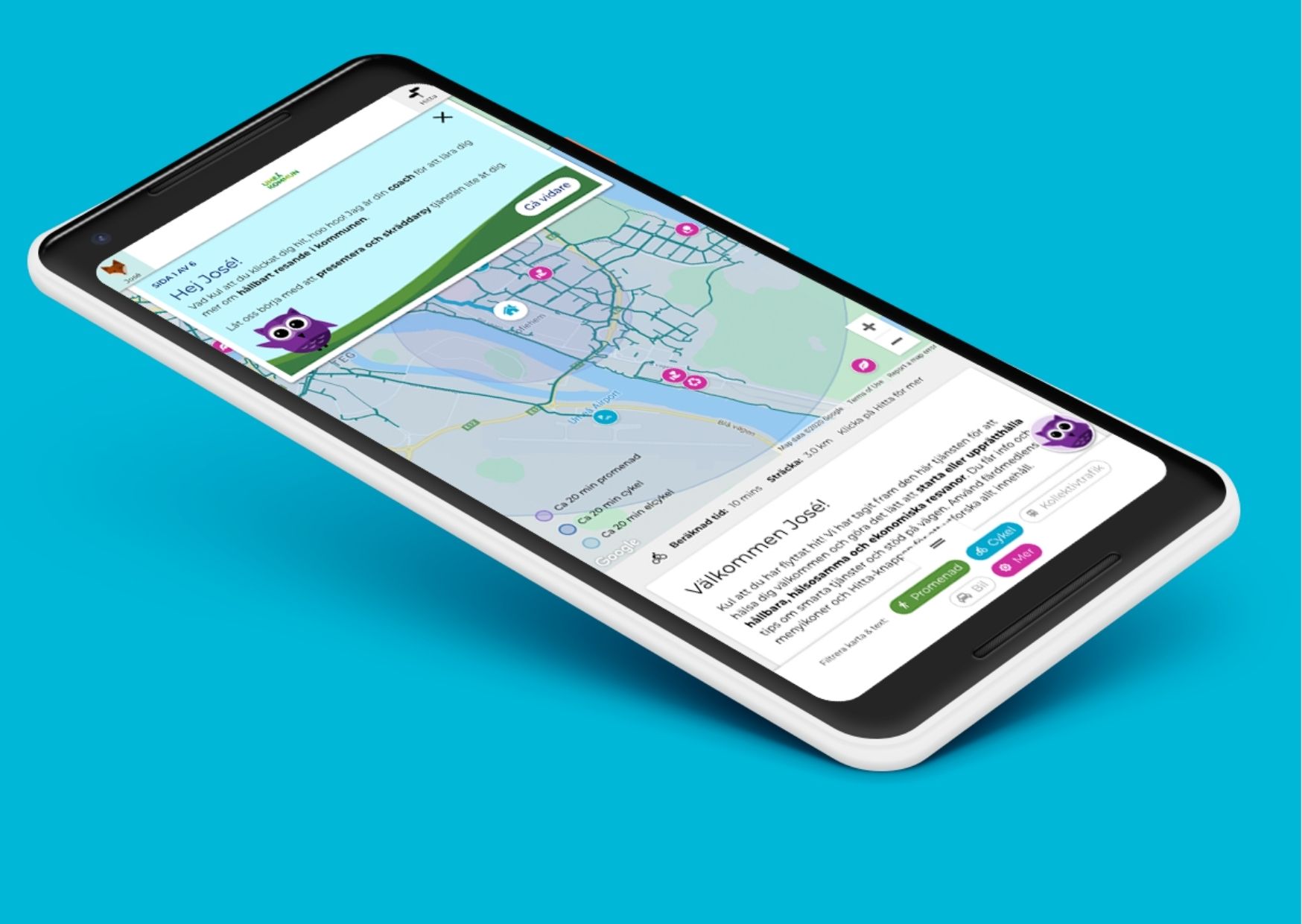 Smart Nudges Mobility - Web App
