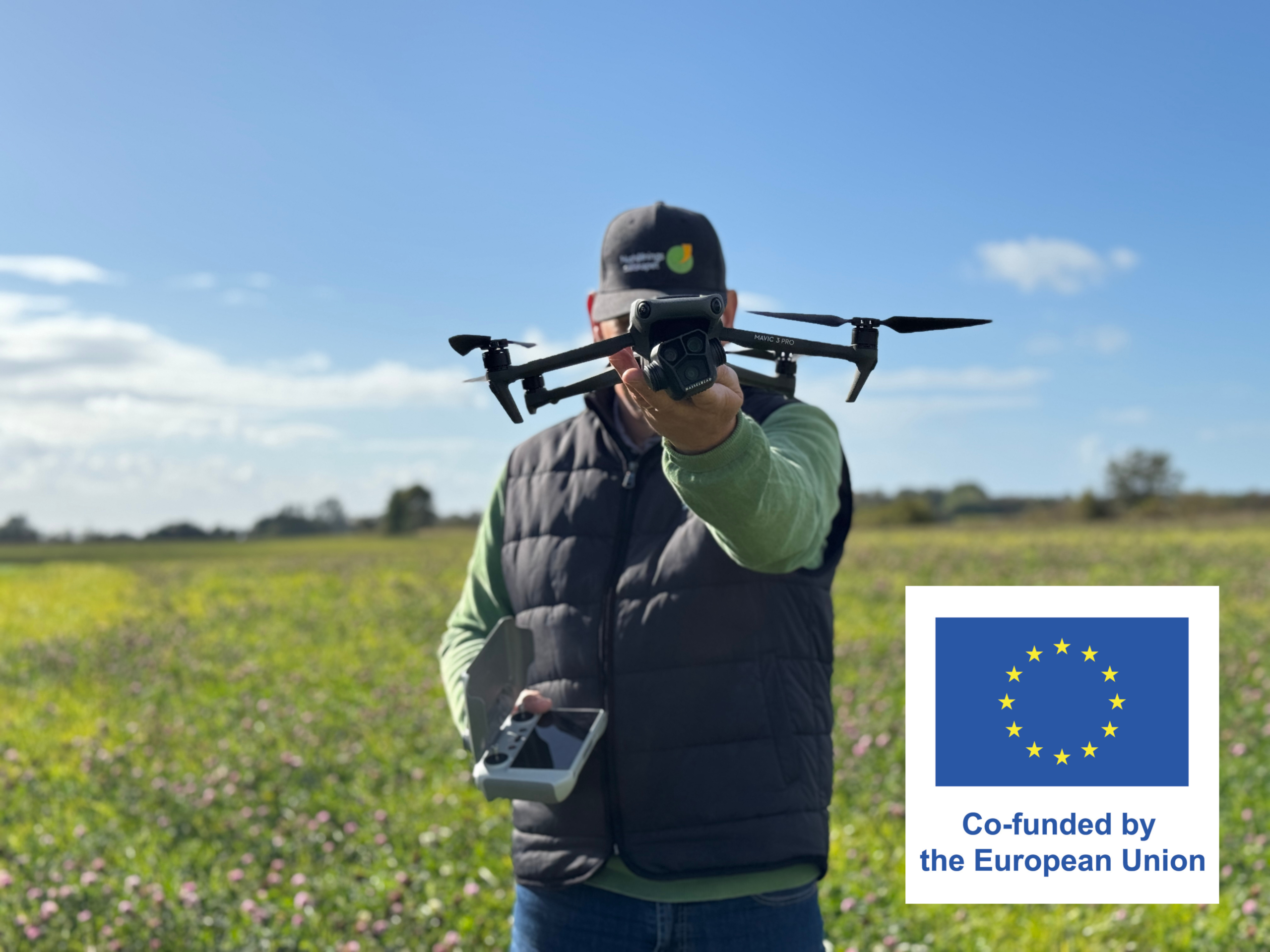 Featured image for “Living Lab West drone: Främjar teknikadoption inom lantbruket”