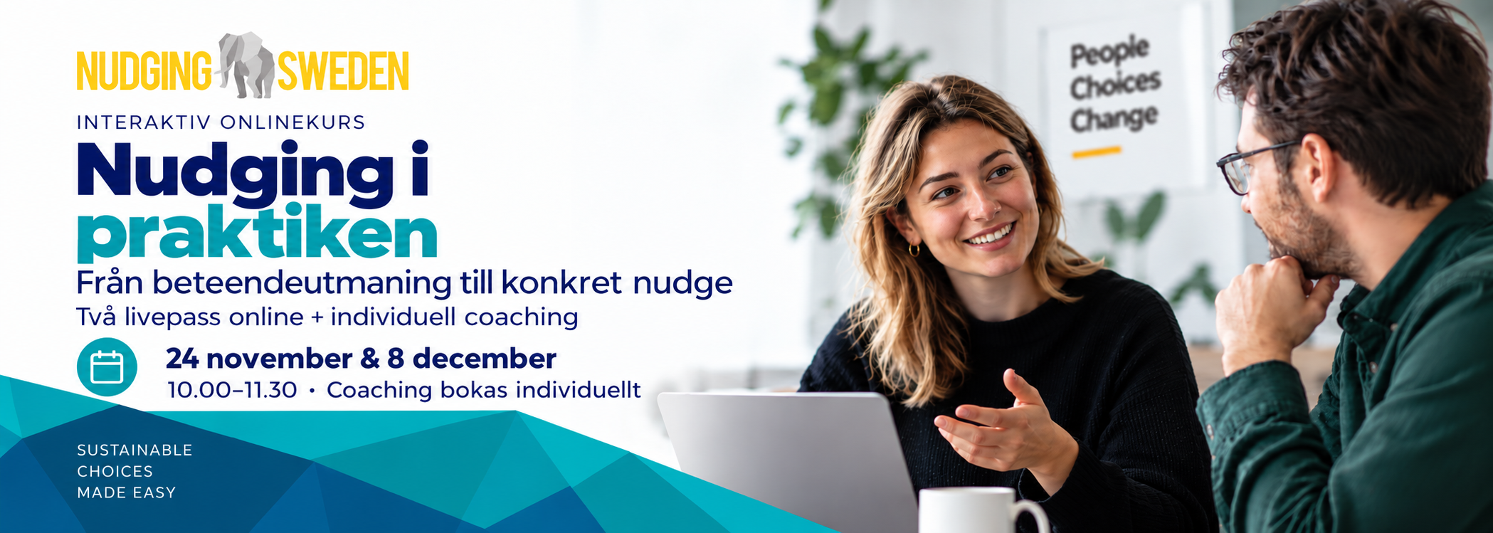 Interaktiv onlinekurs: Nudging i praktiken